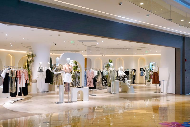 Retail Ceiling Painting in Gilbert, AZ