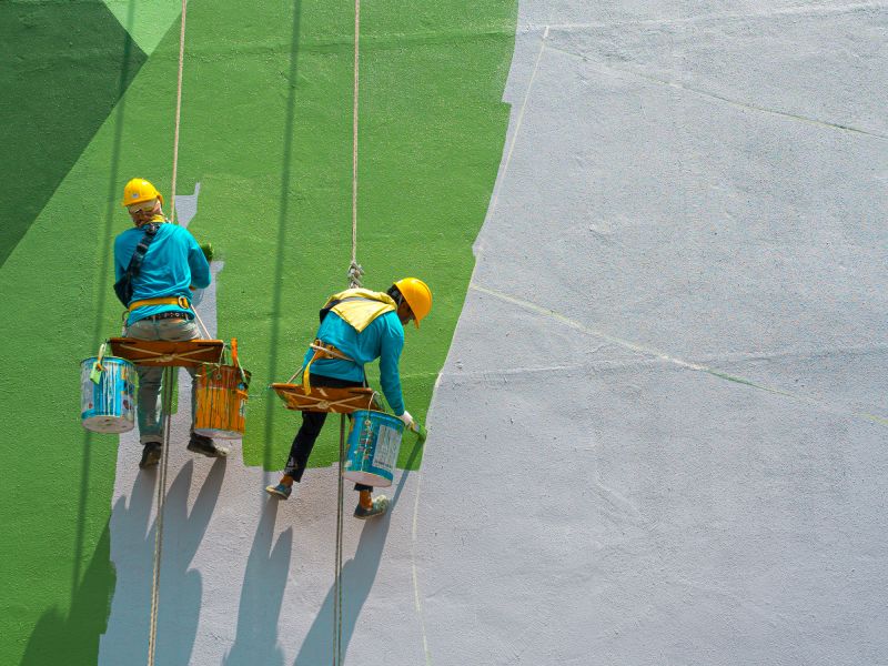 Outdoor Commercial Painting in Gilbert, AZ